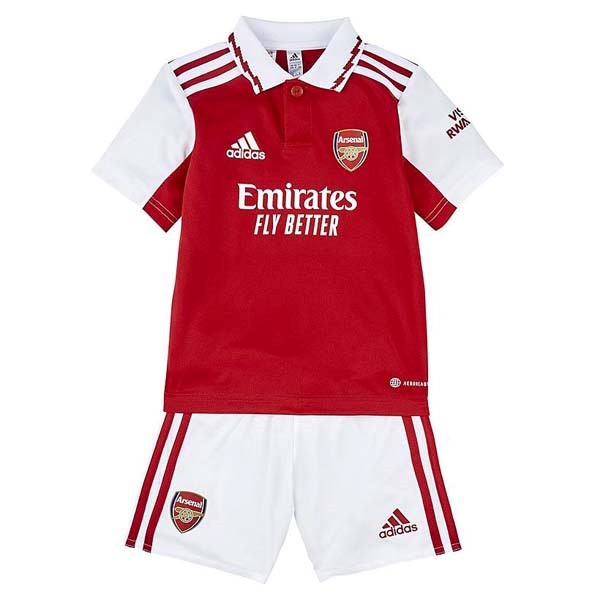 Trikot Arsenal Heim Kinder 2022-23 Rote